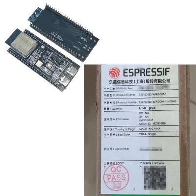 Esp 32 Development Board Esp 32 S3 with ESP32-S3-WROOM-1 N16R8 44pins Module Compatibility with ESP32-S3-DevKitC-1