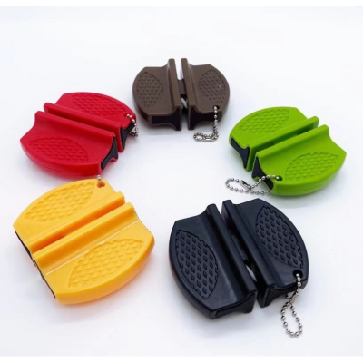 2 in 1 Knives Sharpener Special Sharpener for Outdoor Camping Professional Knife Sharpener