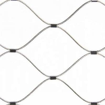 Anti-Rust 304 Stainless Steel Flexible Protective Metal Rope Wire Net for Garden Fencing/Bird Proofing