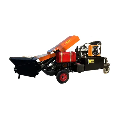 Best Price Small Concrete Pump Jack for Building 20m Vertical Conveying Distance with Motor Bearing Core Components on Sale Me