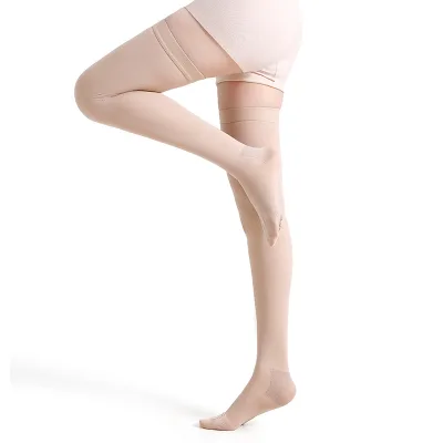 Compports Optimal Circulation Extended Immobility Sheer & Supportive Anti-Embolism Stockings in Beige