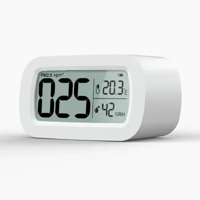 Portable Smart PM 2.5 Detector Temperature Humidity Air Pollution Meter Air Quality Measuring Device
