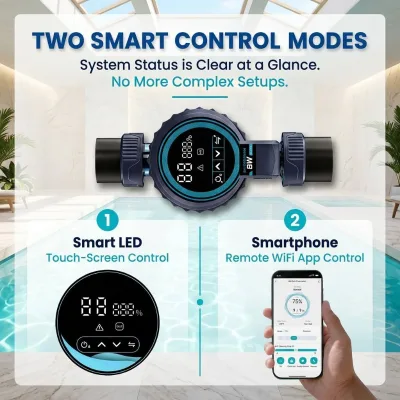 OEM Brand Warranty Pool Chlorine Generator Electrolysis Cell Titanium Electrode Automatic Self Cleaning Clorador De Piscina