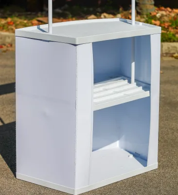 ABS Plastic Portable Promotional Table for Supermarket