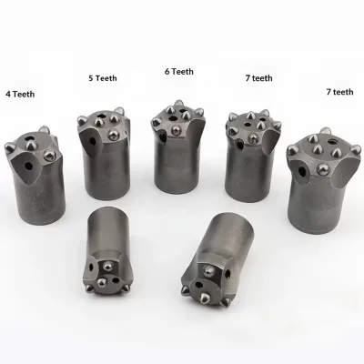 Alloy Steel and Tungsten Carbide Cone Drill Bit Broca De Tugsteno Para Pozos-Insertos Roca-Alas Mecha-Amoladora-Pulidor