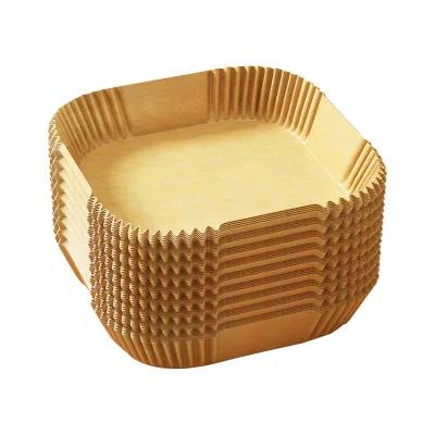 Customized Recyclable Food-grade Non-stick Permanent Baking Paper 60*40 Cake Paper Baking Cups Trays Bakeware for Air Fryer