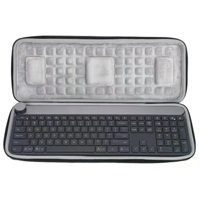 Factory Direct Custom EVA Keyboard Case for Mechanical Keyboard Hard Carrying Case with Waterproof Feature Direct Sale