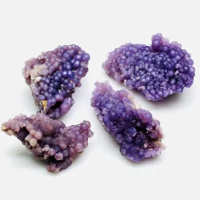 Hot Sale Natural Crystal Purple Grape Agate