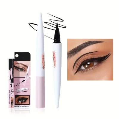 OEM/ODM Black Glitter Eyeliner Liquid Pen Quick-Dry Durable Waterproof Cosmetics with Custom Logo Own Brand Custom Trademark