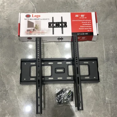 Modern Height Adjustable Movable TV Mount MAX 60 Inch LED LCD Flat Screen Tilting TV Bracket Distance to Wall 63mm