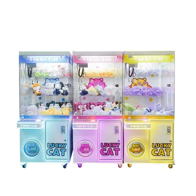 Coin-Operated Vending Machine Amusement Center Claw Crane Catcher Games Toy for Doll Machine Target Audience All
