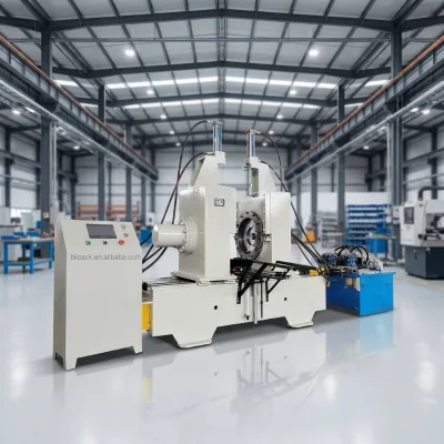 Low Price Customized 280-650mm Range Hydraulic Paper Drum Double Side Bottom Sealing Machine
