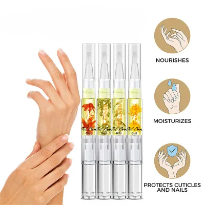 Custom Logo Oil Pens Set Repair Aceite Cuticula Nails Treatment Cuticule Nail Cuticle Oil Pen