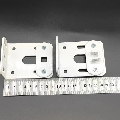 Metal Iron Curtain Accessories Modern Design Tubular Motor Brackets Roller Blind Components-Durable Living Room Accessories