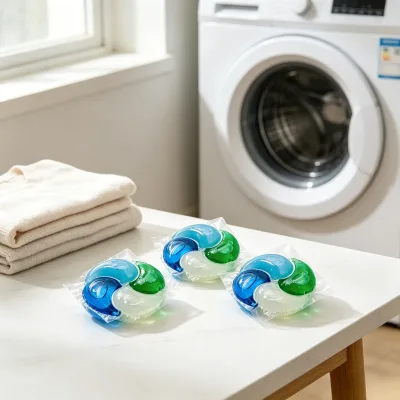Fragrance Free Disposable Eco-Friendly Laundry Pods for Sensitive Skin & Baby Garments Mild Irritation Free No Residue