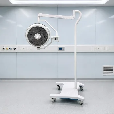EUR VET Single-Head LED Veterinary Operating Lamp Shadowless Feature Adjustable Bracket Metal Construction 8000lux Illumination