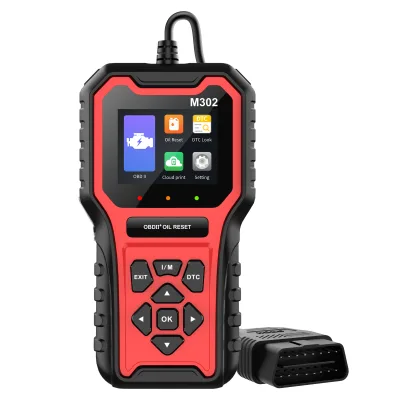 OBD2 Automotive Scanner Car Diagnostic Analyzer Oil Reset Function Newest Software Version Battery English Diagnostic Tools