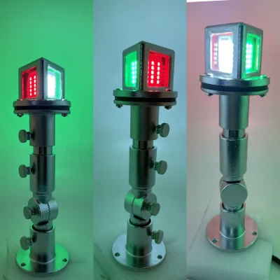 Popular Fold and Down Rotatable 5-Year Warranty 3.6W SS316L Housing Stern Marine Navigation Anchor All-Round 360 Degree Boat Lights