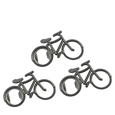 OEM & ODM Wholesale Creative Funny Bike Bottle Opener Bar Opened Beer Opener Giveaway Gifts Gun Black Bike Bottle Openers