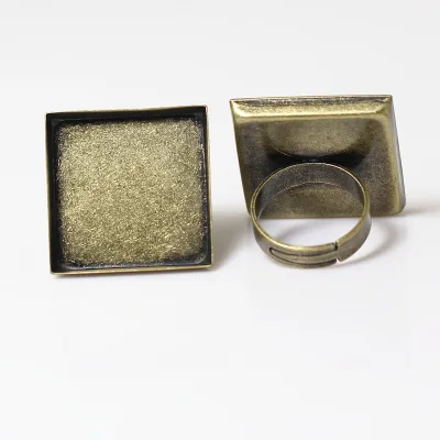 Beasnice brass piston rings engagement for jewelry