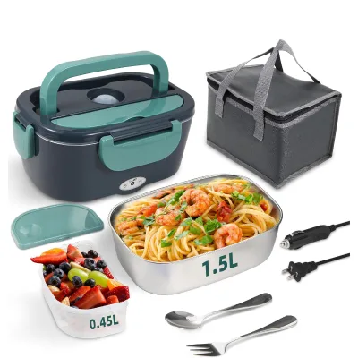 Hotsale Electric Lunch Box Portable 220v/110v/12v/24v Food Warmer Heating, Lunch Box Lectrique