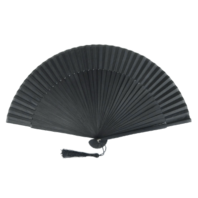 Custom Logo Handheld Portable Fan Folk Art Carved Bamboo Lash Fans for Business Gifts Plastic Hand Fan