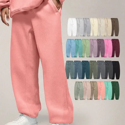 Cotton Jogger Pants Drawstring Sportswear Pants Plus Size Men's Pants Lightweight Joggers Sweatpants Unisex