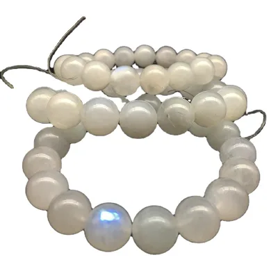Wholesale  Natural White Moonstone Bracelets Gemstone Jewelry   Bracelet   for  Woman and Gifts