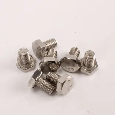 Fastener Manufacturer Stainless Steel Hexagon Bolts A4-80 A470 DIN933 A2-70 Stainless Steel Bolts and Nuts Sets