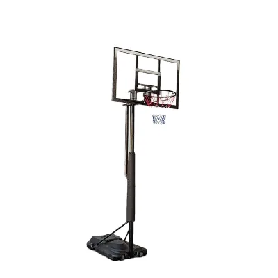 New High-Tensile Steel Portable Movable Basketball Stand with Roller Wheels for Outdoor Leisure Use