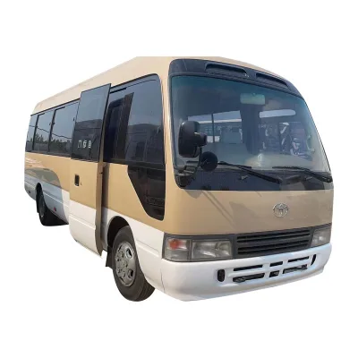 Good Price Toyo Ta Coaster Coach Bus Right Hand Drive Diesel With Sliding Window Coach Bus for Sale