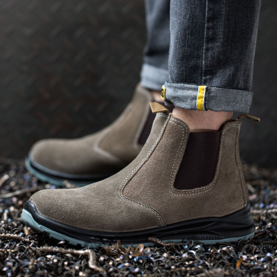 Composite Toe Fashionable Safety Shoes Work Boots for Women