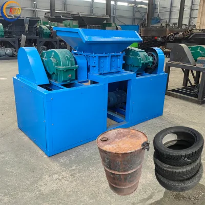 Single Shaft Industrial Plastic Scrap Metal Shredders Shredder Cardboard Shredder Machine