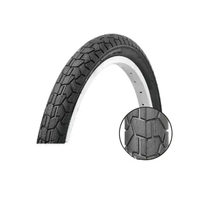 2024 Wholesale Tayar Basikal Cheap Bicycle Tire Black High Quality Low Price of Bicycle Tyre 20~28 Bicycle Fat Tire
