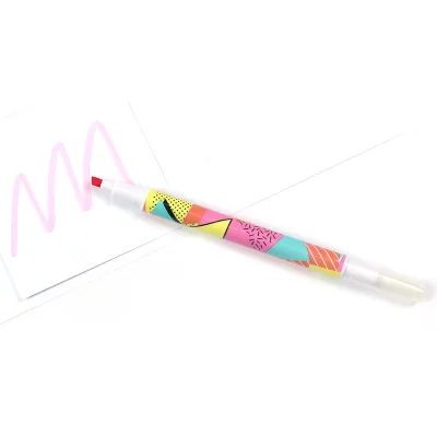 Double-Ended Pastel Highlighters: 6-Pack Dual Tip Markers | Smooth, Quick-Drying, Chisel and Fine Tips for Precise Highlighting