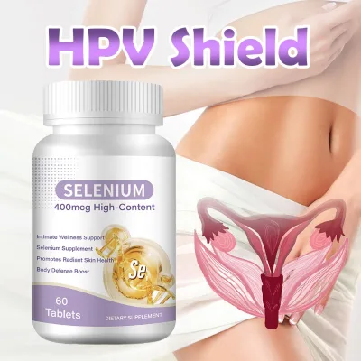 Women's Supplement Selenium Essential Mineral Supports Immune System Health and Provides Antioxidant Selenium Tablets