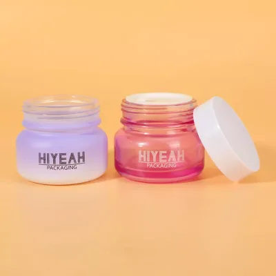 Factory Outlet 50g Luxury Round Bottom Empty Environmental Friendly Glass Cream Jar With Screw Cap
