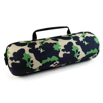 High Quality Shockproof Wireless Speaker Storage Case Custom Camouflage Column Audio Speaker Box Portable Travel Speaker Bag