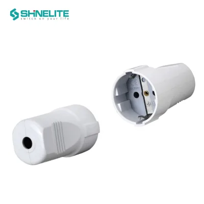 Factory Price Good Quality Electrical EU Standard Adapter Plug European Light Socket Adapter Plug