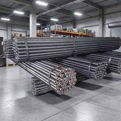 High Tensile Threaded Steel Anchor Bolt Rock Anchor Bolt for Slope Stabilization Highway Foundation Reinforcement