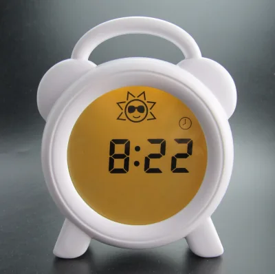 Sleep Trainer Clock Alarm Clock Night Light EMC Setting the Night/day Time