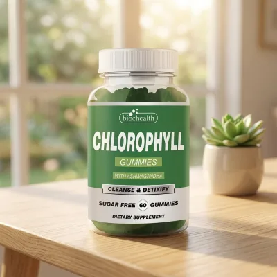 Biochealth OEM Chlorophyll Gummies - Sea Moss & Elderberry, Echinacea, Vitamins and Supplements - Immune & Digestion Support