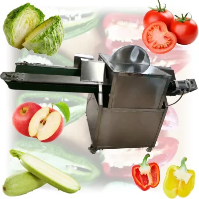 Commercial Fruit and Vegetable Half Cutting Cutter Machine for Potatoes, Peppers, Tomatoes