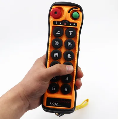 Hot Sale Q1212 DC AC12V Industrial Wireless Remote Control for Electric Chain Hoists with Metal Construction FCC/CE Certified