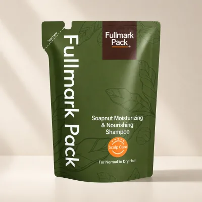 Custom Moisturizing& Nourishing Shampoo Refill Pouch High Barrier Moisture Proof Stand up Pouch Packaging