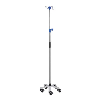 Factory Price Infusion Stand Top Wire Style Manufacturer Wholesale Floor Mobile Infusion Stand, Bottle Holder Infusion Rod