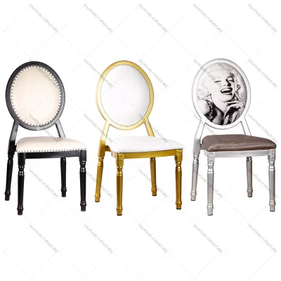 Wholesale Round Back Coffee Shop Restaurant Dinning Chair