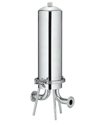 STAINLESS FILTER HOUSING SANITARY CODE 7 Electropolished Internals Sanitary Bleed Valve 1/2 Hose Barb Adapters Clamps Gaskets