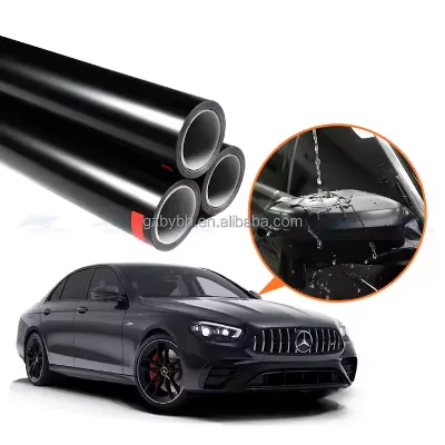 Car Accessories Ppf Satin Black Carbon Ppf Factory Manufacture Wholesale Car Wrap Vinyl Full Body Decal 1.52*15m/60in*50ft Roll