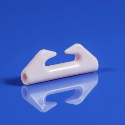 Hot Sale Pink Ceramic Yarn Guides for Textile Machines High Demand Ceramics Parts in the Textiles Industry